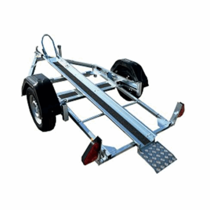 Remolque Portamotos Basculante PRATIC 1 Rail
